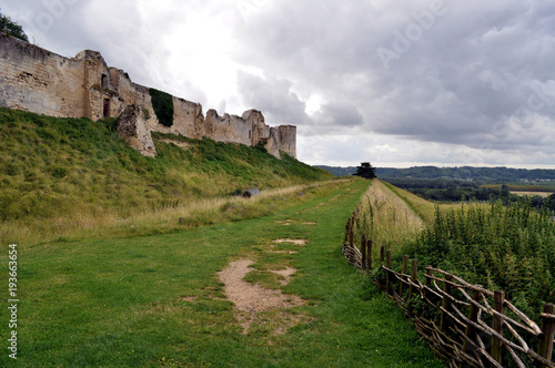 Ruins of a castle photo