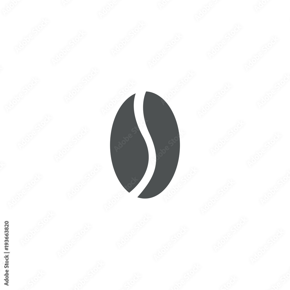 coffee bean icon. sign design coffee bean icon. sign design