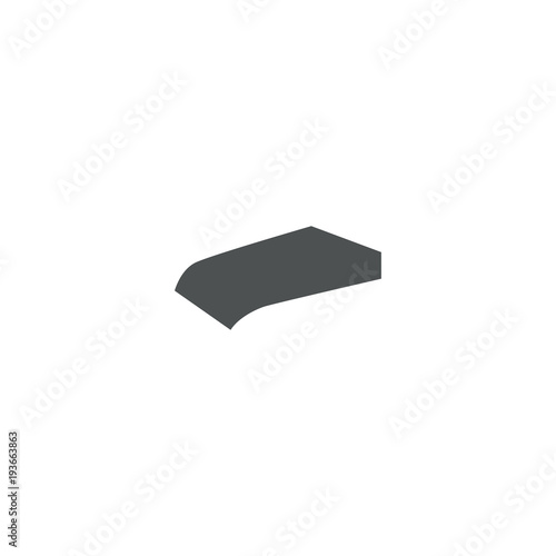 dust-pan icon. sign design
