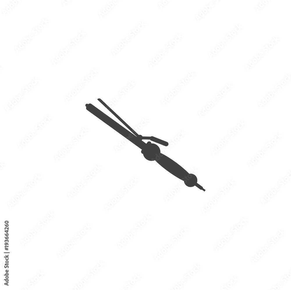 hair straightener icon. sign design hair straightener icon. sign design