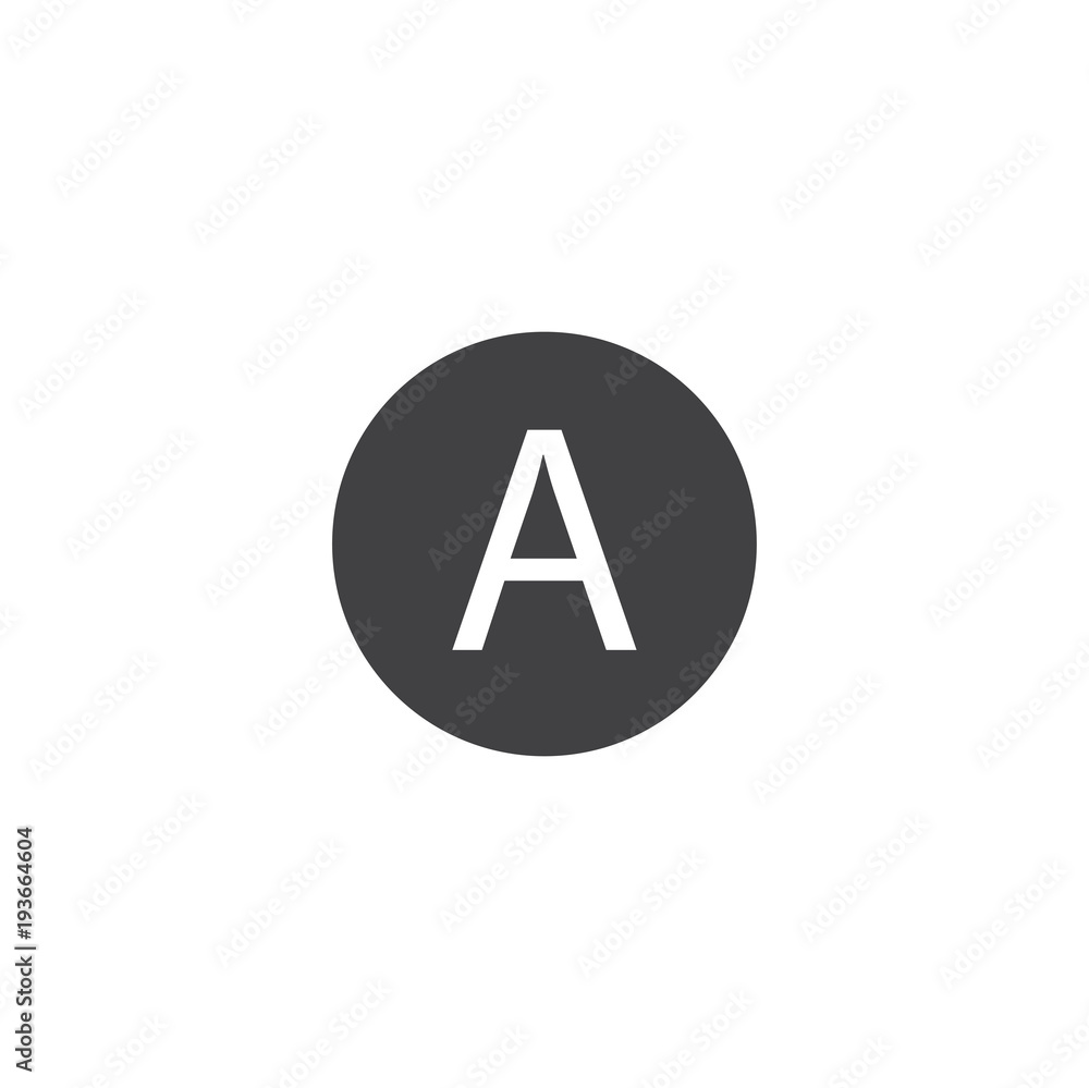 a point icon. sign design a point icon. sign design