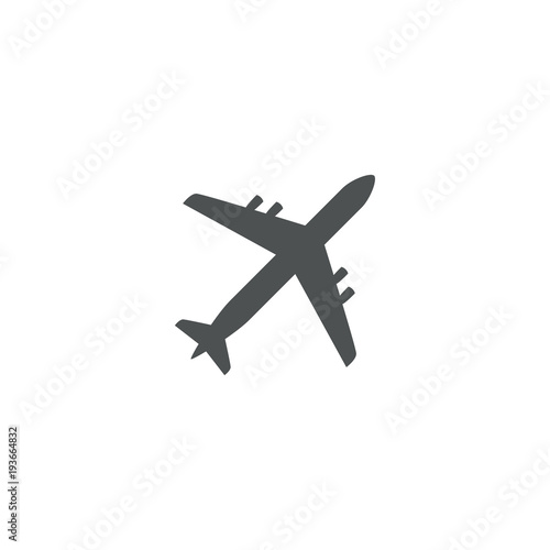 plane icon. sign design