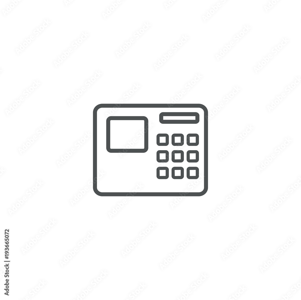 safe icon. sign design safe icon. sign design