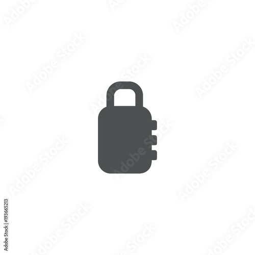 lock icon. sign design