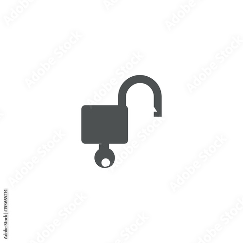 lock icon. sign design