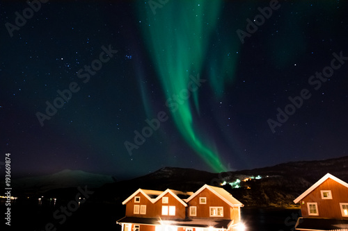 Wallpaper Mural Northern Light, Aurora Borealis, Norway, Lofoten, vesteralen Torontodigital.ca