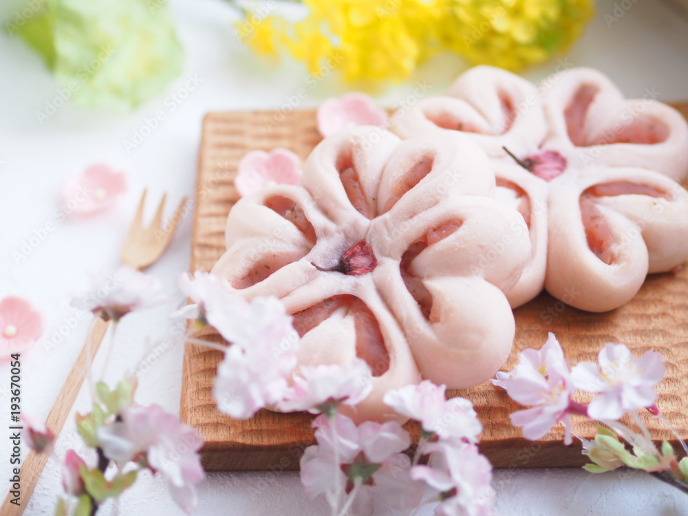 かわいい桜あんパン かわいい桜あんパン