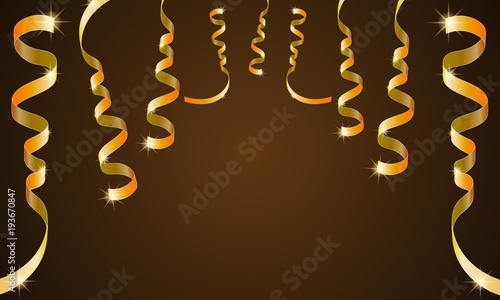 festive gold serpentine