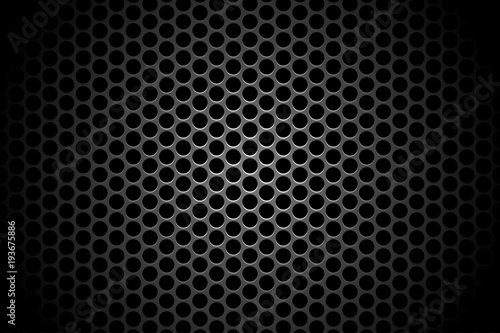 abstract technology circle hole shadow backdrop background concept metallic on hi tech future design