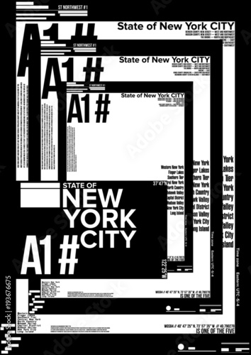 Stock Vector Illustration: T-Shirt Design / Print Design