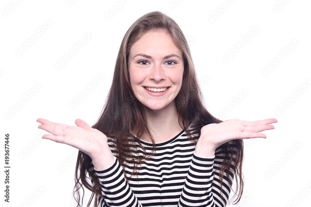 Caucasian young woman Caucasian young woman