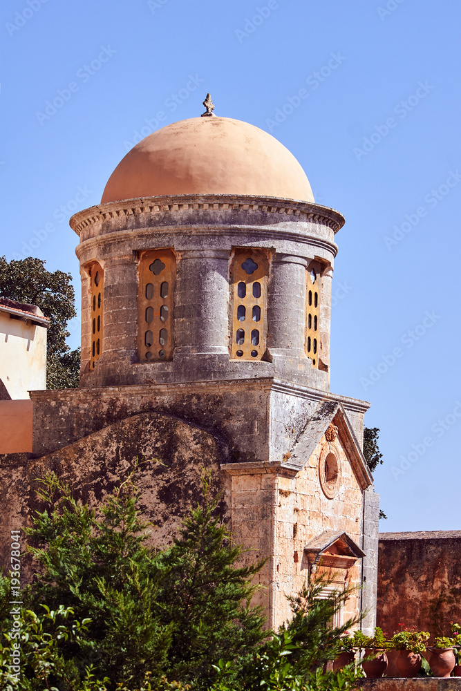 Agia Triada - Orthodox monastery on the island of Crete.