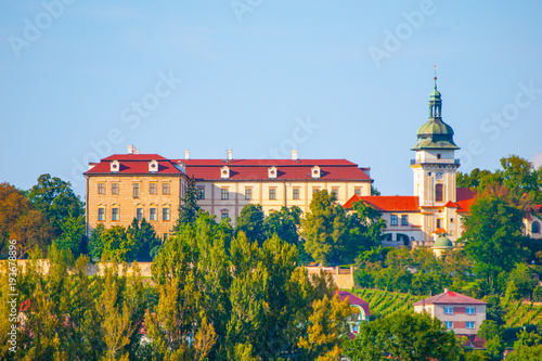 Benatky nad Jizerou Castle in Central Bohemia, Czech Republic. photo