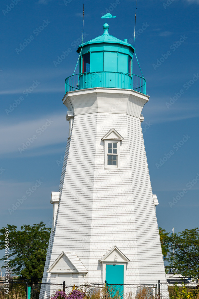 Beautiful lighthouse at Port Dalhousie Harbour, Ontario, Canada Beautiful lighthouse at Port Dalhousie Harbour, Ontario, Canada