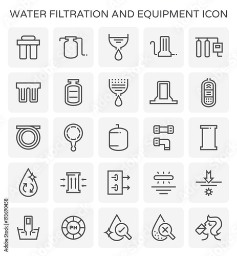 water filtration icon