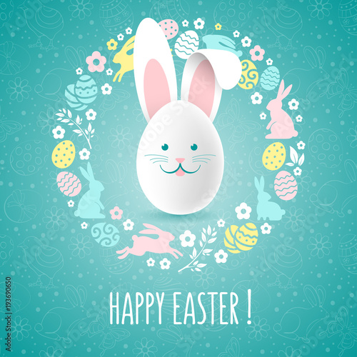 Happy Easter congratulation