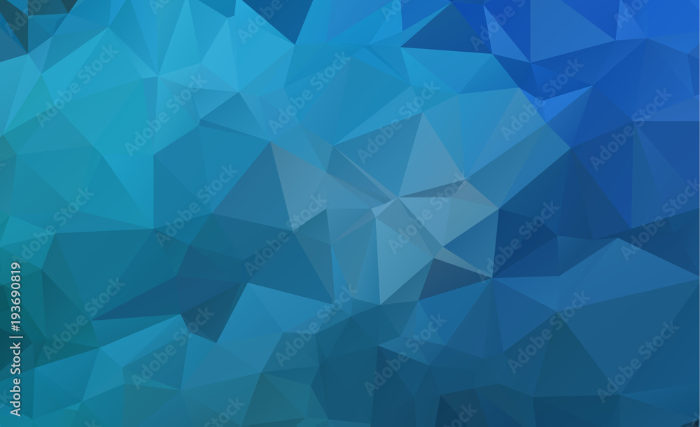 Blue Light Polygonal Low polygon Triangle Pattern Background Blue Light Polygonal Low polygon Triangle Pattern Background