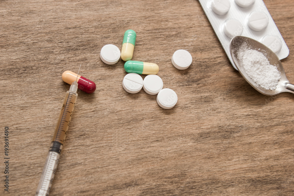 drugs on the table drugs on the table