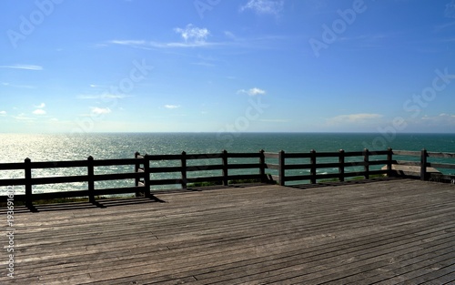 Balcony on the ocean