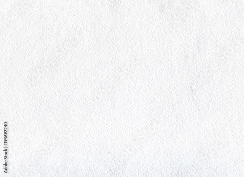 White watercolor paper texture or background