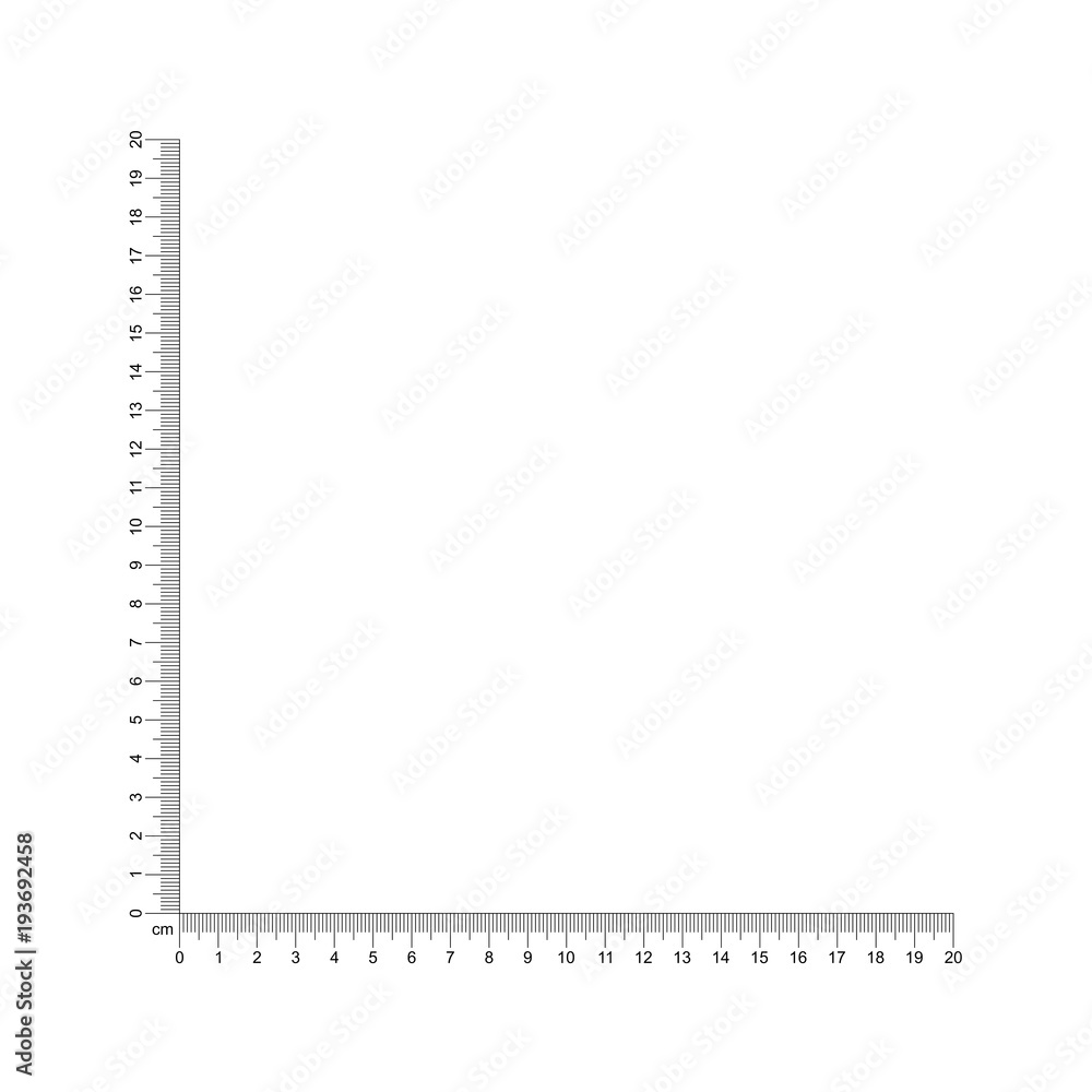 Corner ruler 20 cm. Ruler angle 20 cm. Measuring tool. Ruler grid 20 cm. Centimeter size indicators. Vector AI10 Corner ruler 20 cm. Ruler angle 20 cm. Measuring tool. Ruler grid 20 cm. Centimeter size indicators. Vector AI10