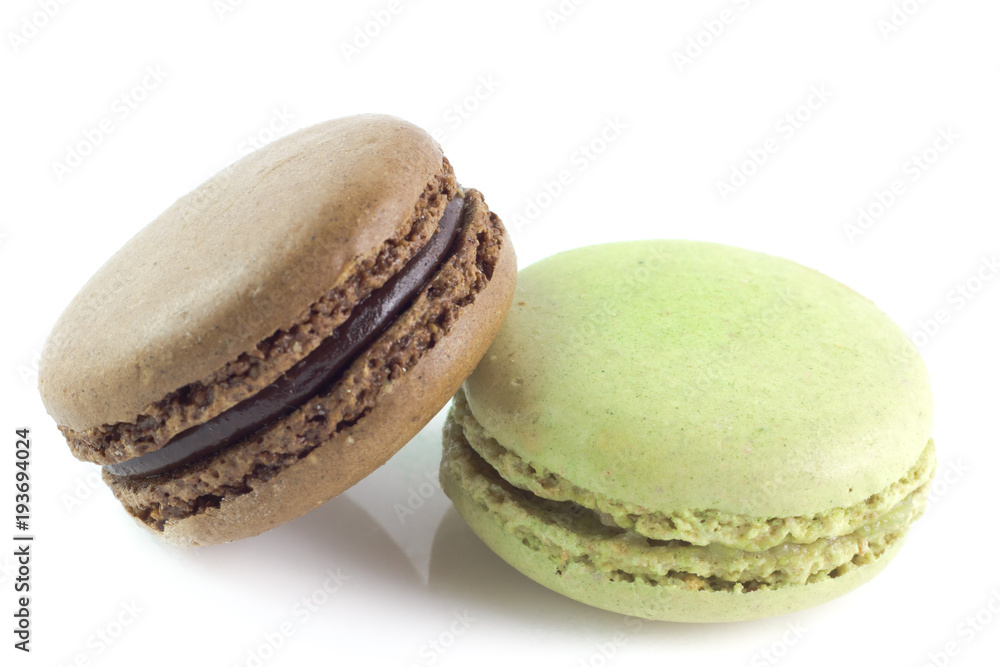 Two macarons Two macarons