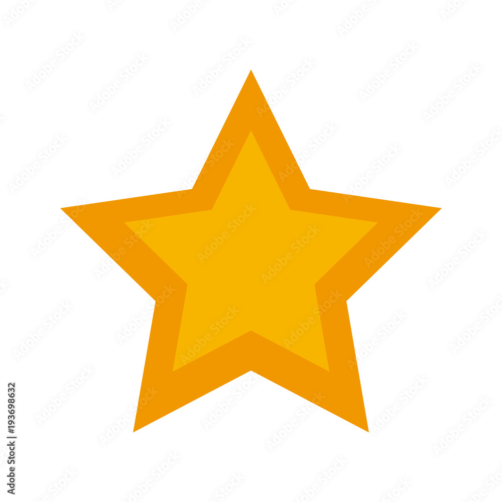 Star shape symbol icon vector illustration graphic design Star shape symbol icon vector illustration graphic design
