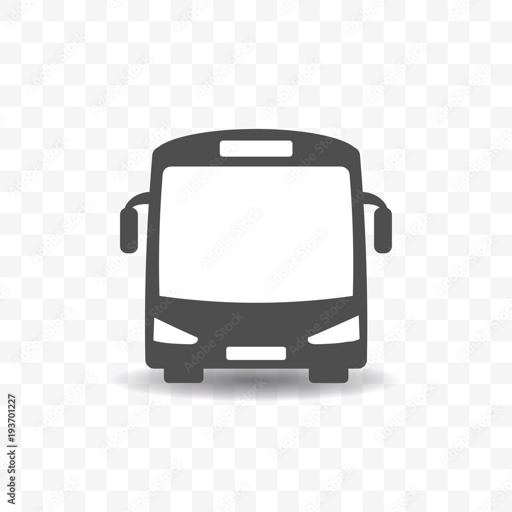 Bus transportation icon design concept. Bus transportation icon design concept.