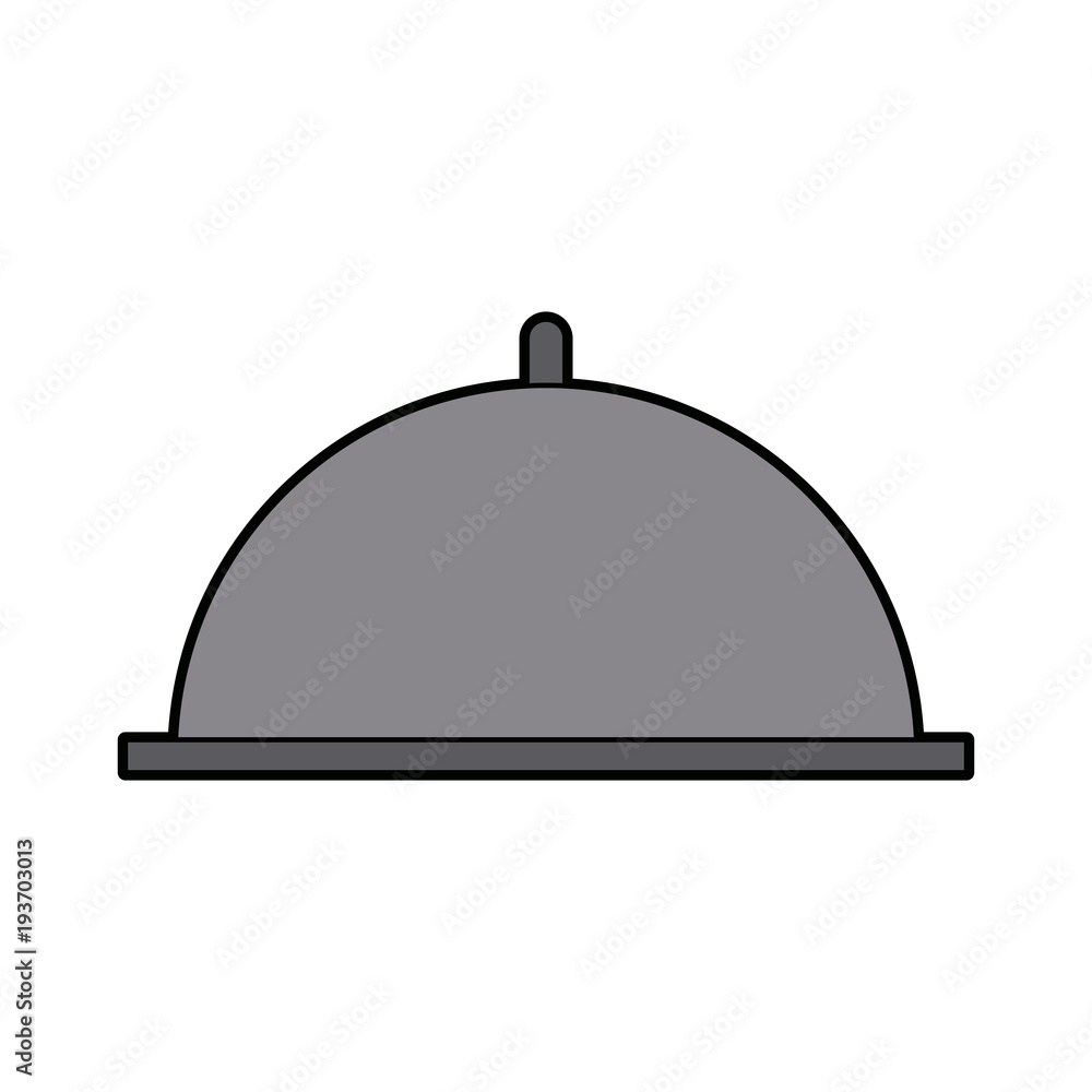 restaurant cloche serving tray cover dome vector illustration restaurant cloche serving tray cover dome vector illustration