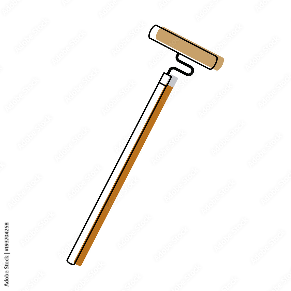 roller brush paint equipment construction icon vector illustration roller brush paint equipment construction icon vector illustration