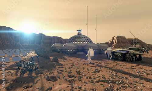 Fototapeta Naklejka Na Ścianę i Meble -  Pionniers