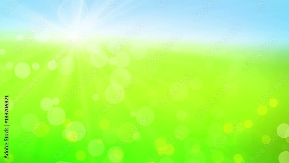 Summer defocused blue sky grass blur, green blue bokeh natural background. Light seamless abstract shine background. Summer defocused blue sky grass blur, green blue bokeh natural background. Light seamless abstract shine background.