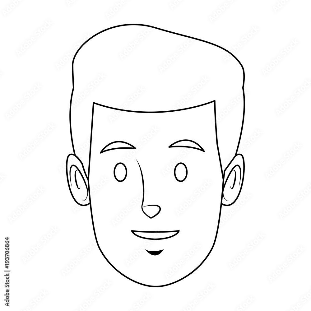 worker portrait of delivery man with cap vector illustration worker portrait of delivery man with cap vector illustration