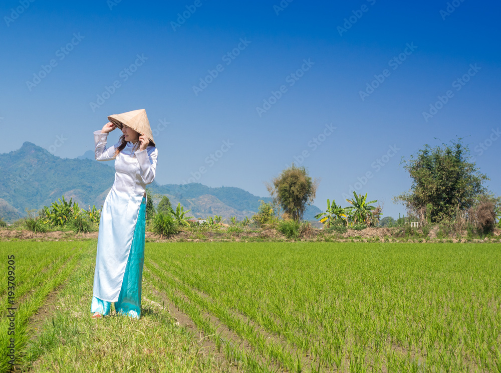 Vietnamese Rice Paddy Hat