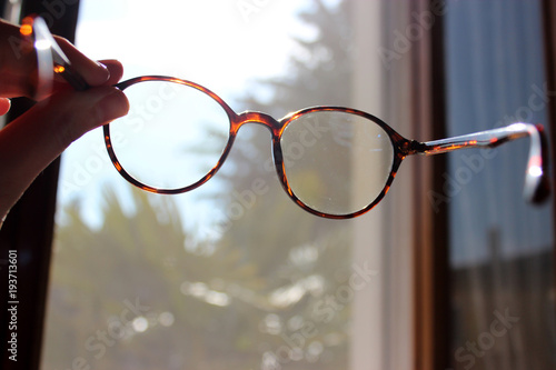 controllare se gli occhiali sono sporchi