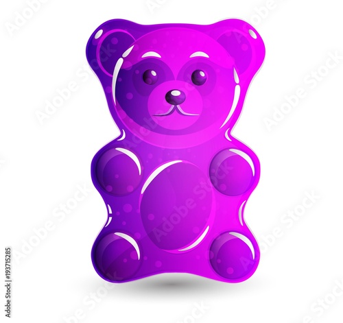Gummy bear pink