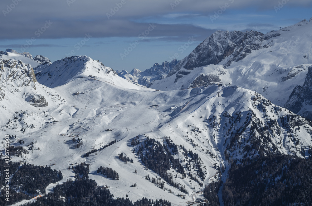 Mountains Alps in Italy