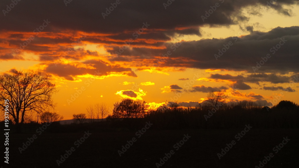 Obraz premium coucher de soleil