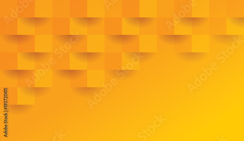 Orange abstract background vector with blank space for text.