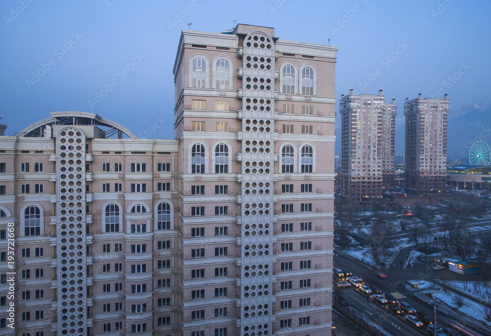 view of the city, Kazakhstan, Almaty