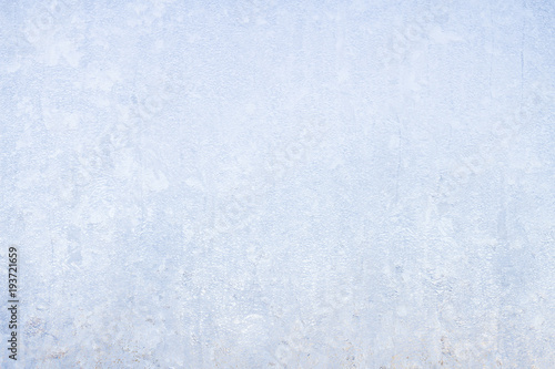 Winter frosty patterns on the frozen ice window © Viktoriya09