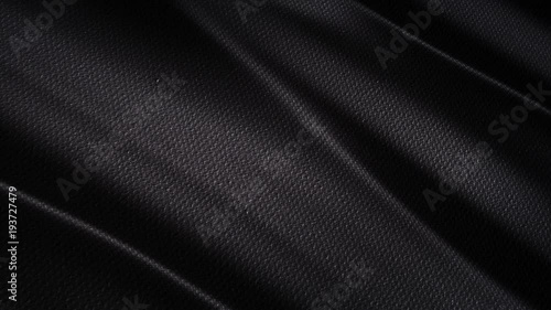 Black wavy fabric motion background cloth