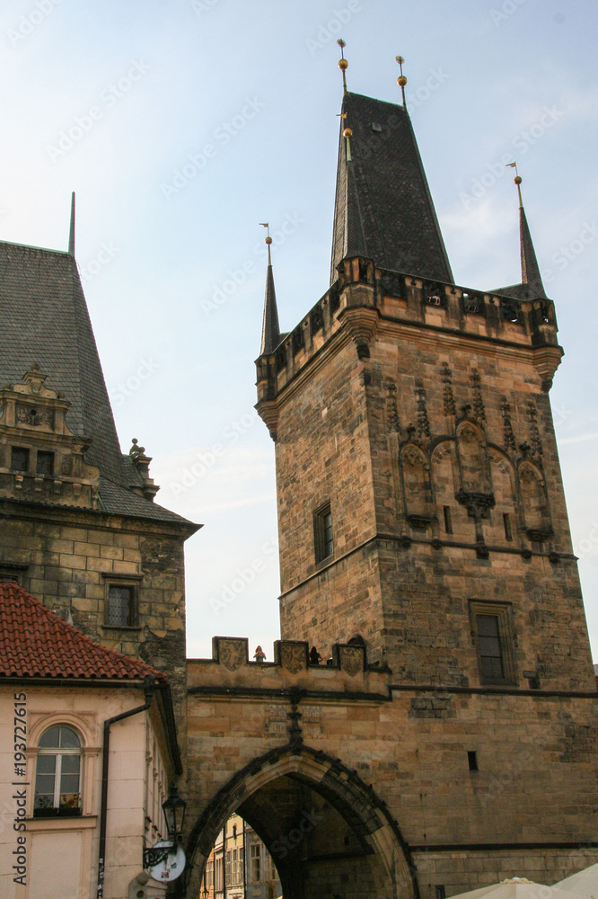Fototapeta premium Old Town Bridge Tower