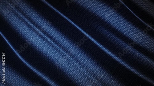 Blue wavy fabric motion background cloth