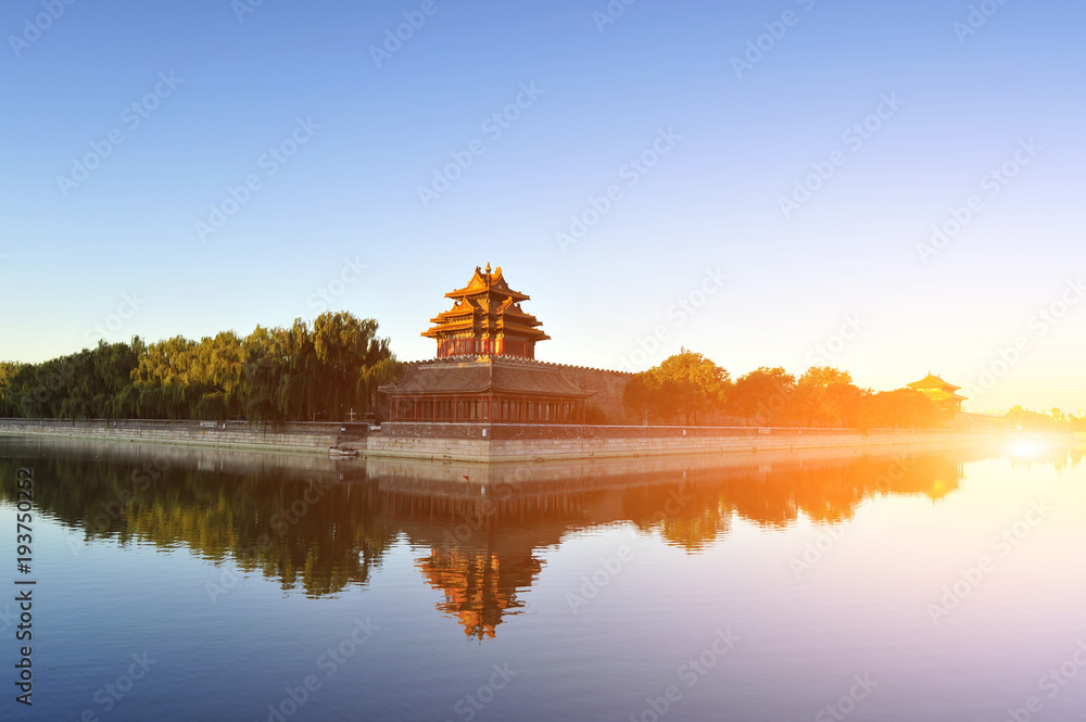 Beijing the imperial palace watchtower Beijing the imperial palace watchtower