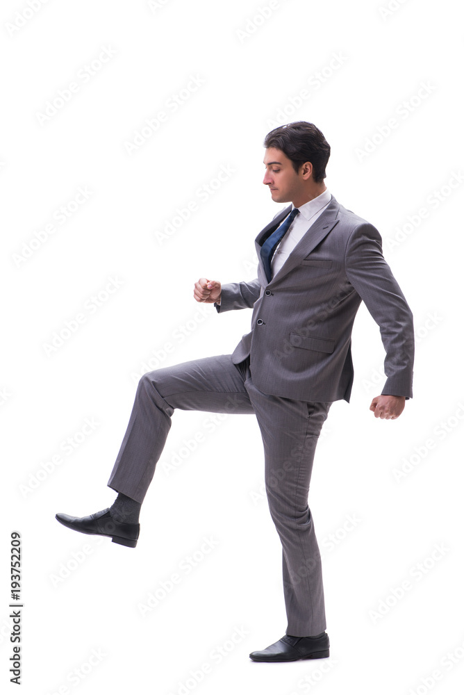 Businessman isolated on the white background Businessman isolated on the white background