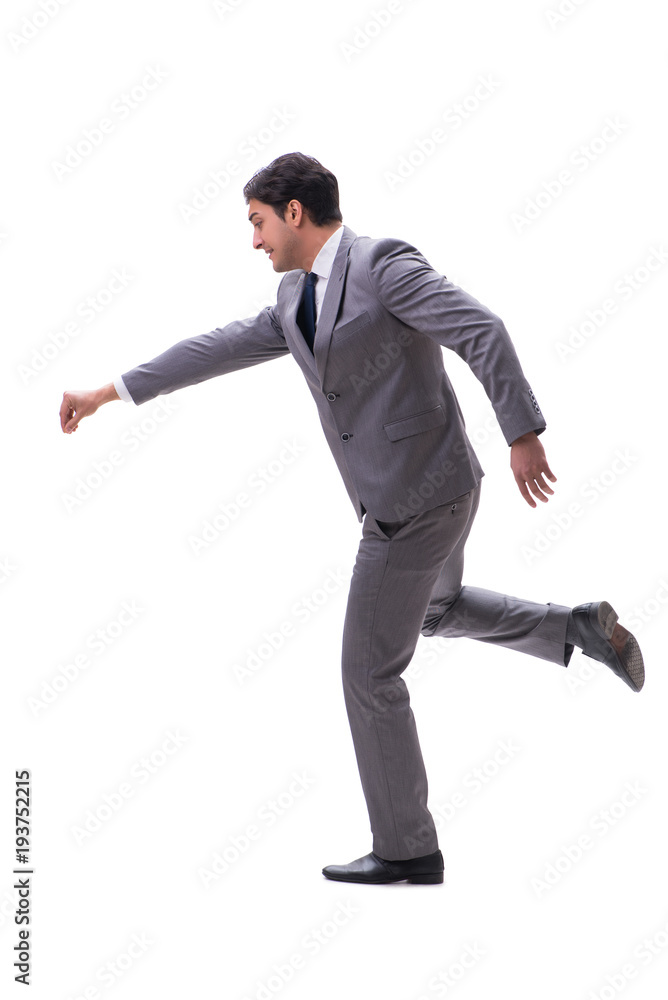 Businessman isolated on the white background Businessman isolated on the white background