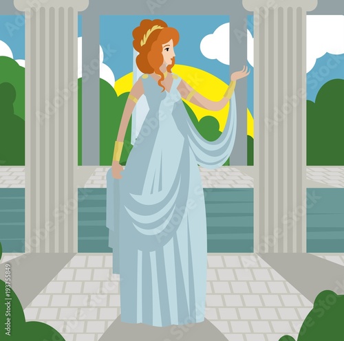 beautiful greek woman