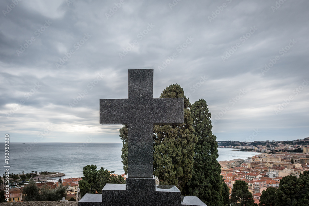 Attractions and architecture of the French city of Menton Attractions and architecture of the French city of Menton
