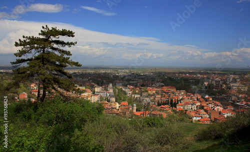 Small town in the valley